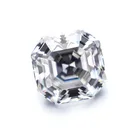 Loose 2021-2022 Fashion Asscher Cut D Color Moissanite Diamond Loose Stone