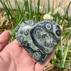 Shaped Wholesale Natural Gemstone Kambaba Heart Shaped Crystals For Gift
