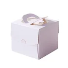 Wedding Eco Friendly Wedding 17-26cm Pastry Large Recyclable Cake Box