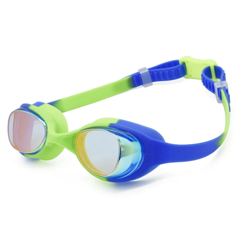 Swim Goggles Glasses Diving Swim Waterproof Anti-Fog UV Protect Glasses Plating 