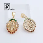 Pendants Men Wholesalers Gold-plated Pendants Virgin Mary Statue Catholic Pendants For Men And Women