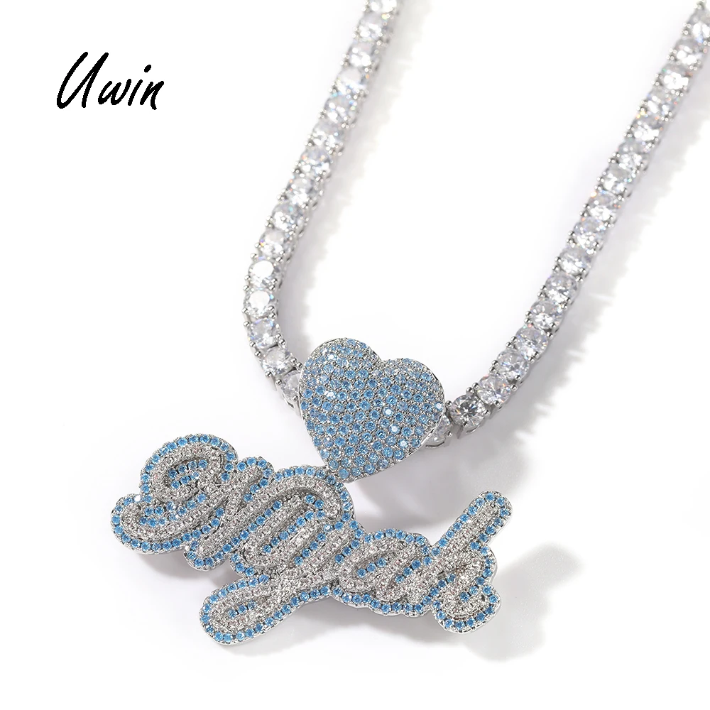 New Custom Name Necklace Gold Plated 