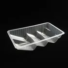 Plastic Biscuit ACCEPT CUSTOM PP Material Disposable Plastic Cookie Biscuit Chocolate Blister Tray