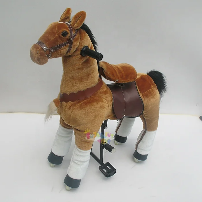 toy riding horse on wheels