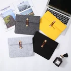 Laptop 11'' 13'' 14'' 15'' Fashion And Environmental Friendly Gray Felt Laptop Sleeve For Worker Or Student