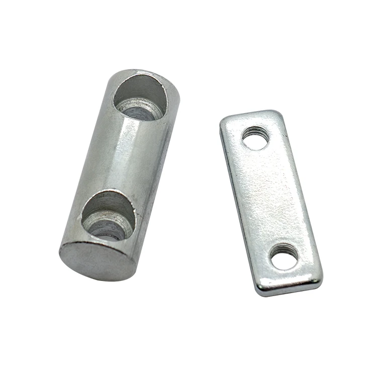 Built in Connector 4040 Aluminum Material, Built-in Locking Component, Built-in Connection Fixing Aluminum Profile Accessory Pin factory