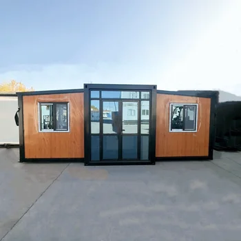 Containerized Fully Equipped 20ft 40ft Folding Expanding Container House Granny Flat Australian Standards Tiny Prefab Houses