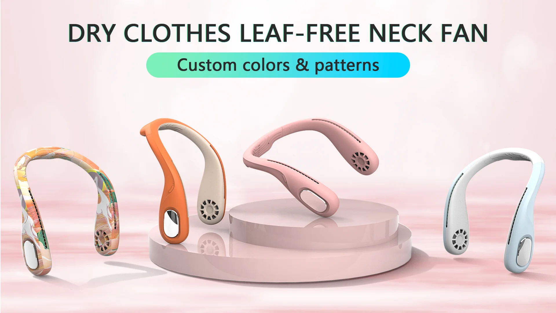 Portable Neck Fan, USB, 5 V - detail 4