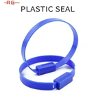 Security Lock Plastic Seal Security Lock AG 020 8" Security Auto Lock Plug In Disposable Plastic Seal