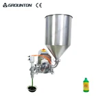 Machine Manufacturers Produce High Precision Semi-automatic Servo Motor Pesticide Liquid Filling Machine