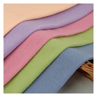 Knitted Fabric Knitted Comfortable Knitted Plain Dyed Combed Organic Cotton Jersey Fabric For Summer Clothing