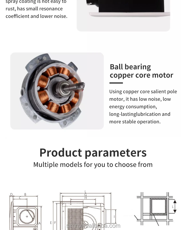 High-efficiency Copper Motor, 220V, Electric - detail 28