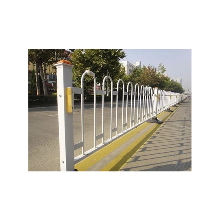 develop traffic safety guard rails park garden temporary city