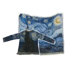 Pieces Uniques 1 Of 1 Independent Clothing Art 100% Cotton Custom Woven Tapestry Sweater Blanket Sweater