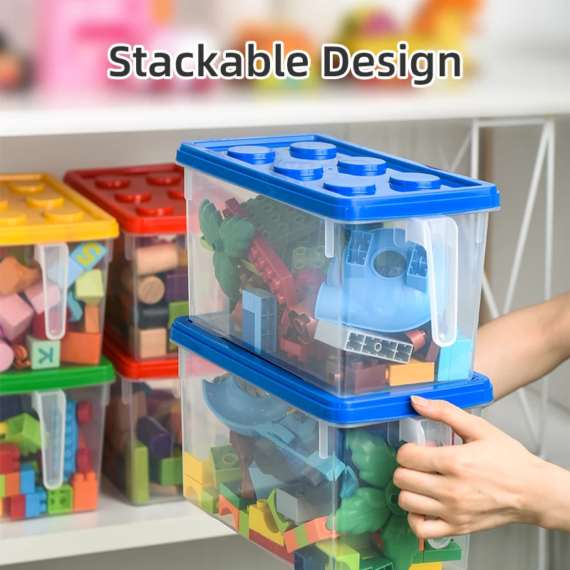 Lego Office Desktop Storage Box Building Blocks Lego Organizer Box Storage Boxes for Kids Toys