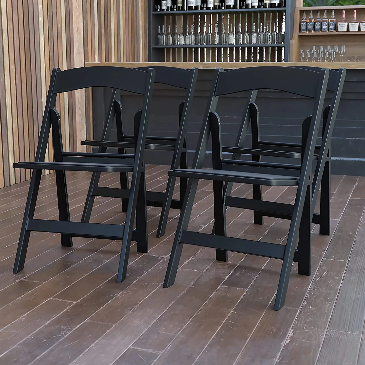 black folding chairs wholesale