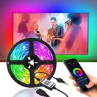 Colour Changing USB 5v Blue tooh Led Strip Smart App Control RGB LED Strip Light for TV Home party