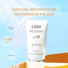 Cream Sunscreen Cream Natural Skin Care 50ML SPF 50 UV Protection Cream For Face And Body Organic Sunscreen Cream