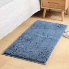 Decor Solid Rugs And Carpets Home Decor Rectangle Solid Color Non Slip Shaggy Chenille Bath Rug