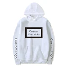 Cotton Polyester Hoodies Blank Hot Popular 50% Cotton Polyester Custom Logo Blank OEM Wholesale Hoodies For Men