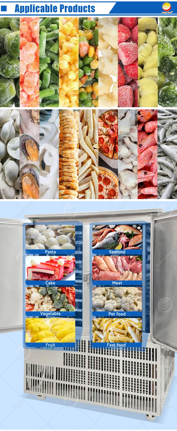 Blast Freezer, ORME, 220 V, 5KW(6.71hp) - detail 8