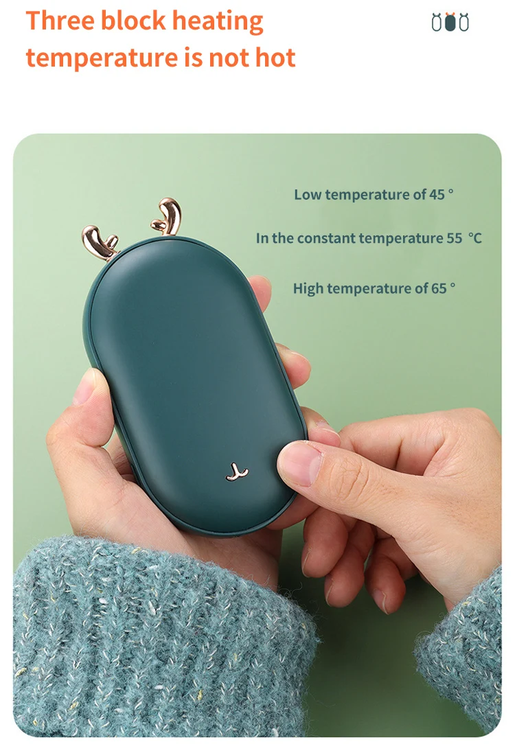 Hand Warmer, USB, 10000mah - detail 14