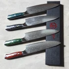 Knife Set Case 8 Inch Cooking Knives Japan Vg10 Damascus Stainless Steel Chef Knife Set With Case