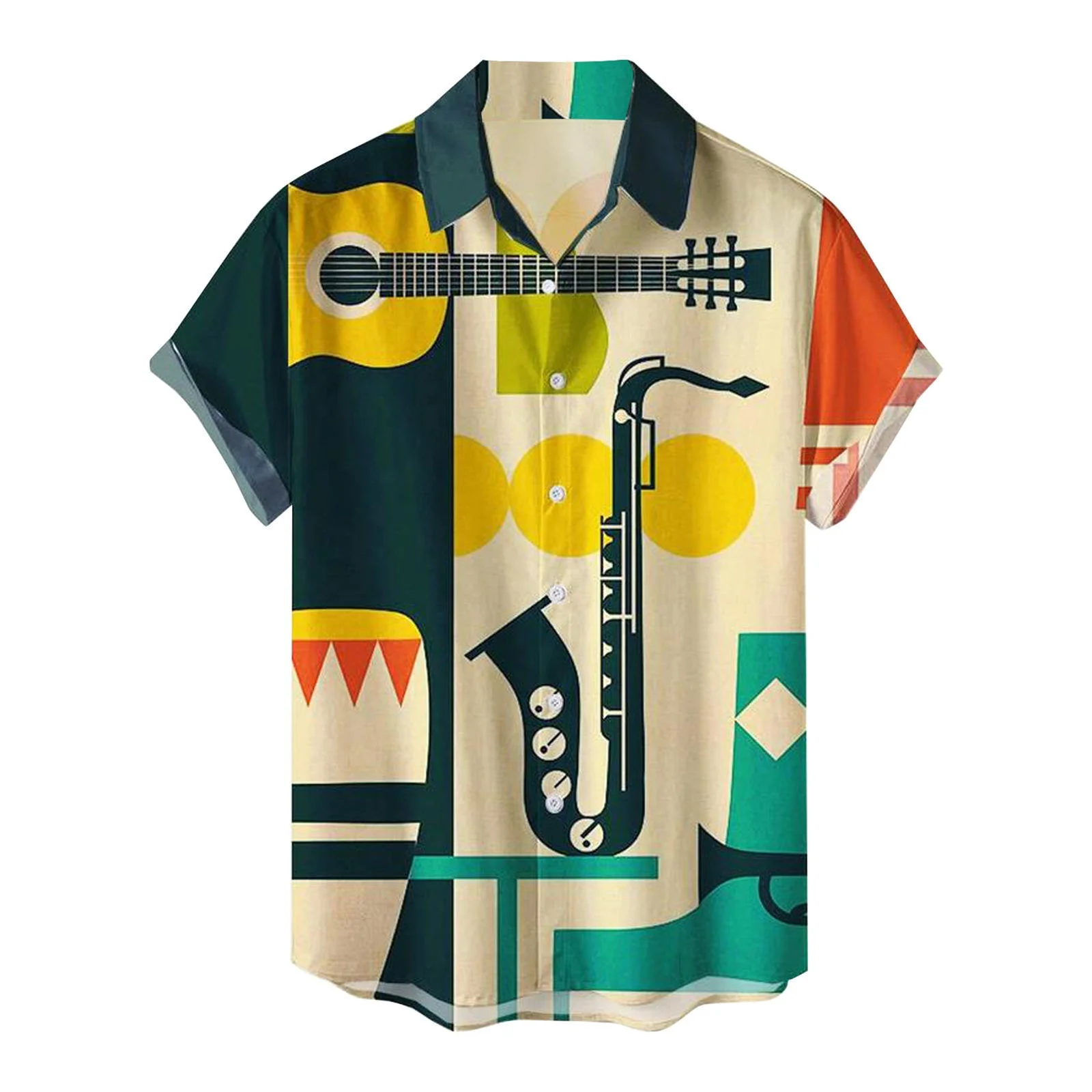 Custom Design Holiday Beach Wear Floral Printing short sleeve Viscose hawaiian Shirts For Men