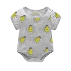 Summer Summer Floral Baby Girls' Rompers Kids Summer Rompers
