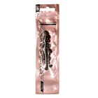 Plastic Hair Packaging Custom Printed Front Transparent Plastic Zip Lock Bag Hair Extension Packaging Bag