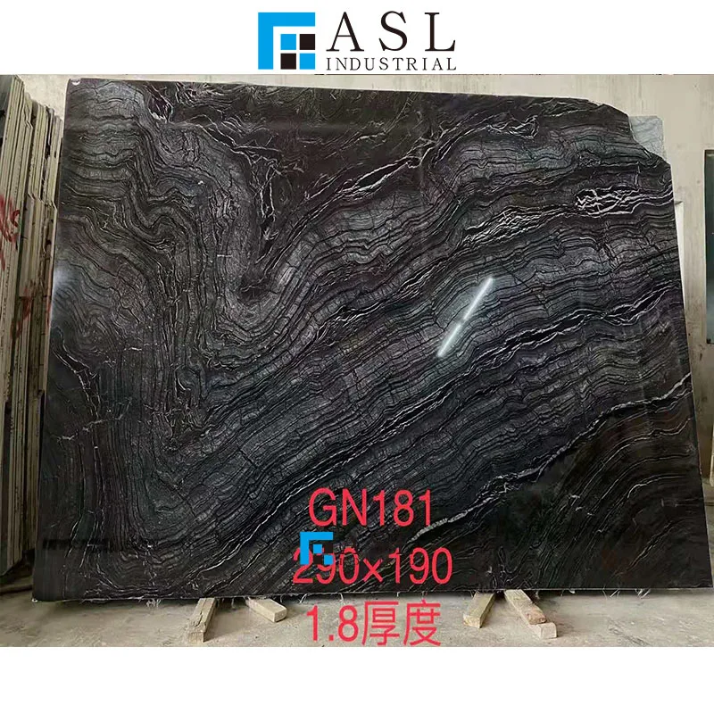 Ancient Wood Vein Black Marble Tiles and Marbles Stone floor tiles marble wall tiles