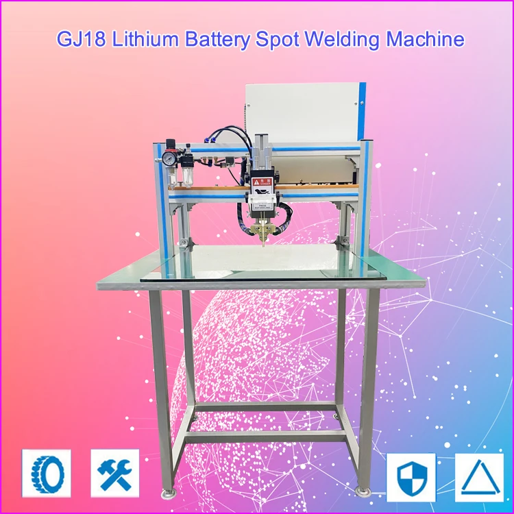 Gj Semi Automatic Gantry Spot Welder For Battery Pack Weldling With