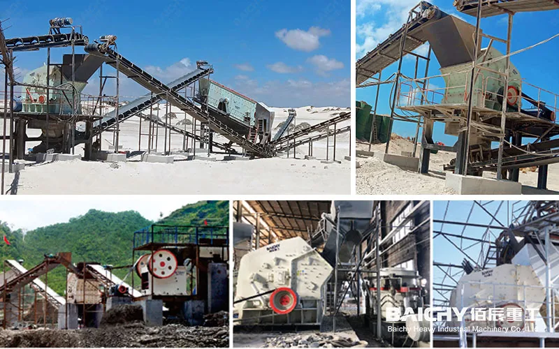 Low Price Quarry Aggregate Limestone Granite Basalt Quartz Concrete Dolomite Gravel Rock Stone Crushing Machine Impact Crusher