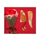Set Gift Customized Gifts VIP Customized Set Flower Ox Horn Combs Gift Set Gift Set Gift Mother Day