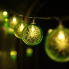 Lemon String Decoration String Light Bolylight 10 Led Home Indoor Outdoor Decor 2Aa Battery Lemon Shape String Lights