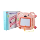 Drawing Table Kids Erasable Color Sketchpad Magnetic Drawing Board Sal Bear Three-in-one Drawing Board Table