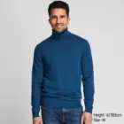 Wool Men Standard Wool Wool Sweaters Men 2020 Customized Plain Knit 100% Merino Wool Pullover Turtleneck Sweaters Men