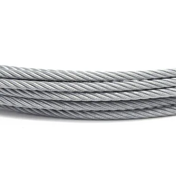 galvanized steel wire rope 7x26 stainless steel wire ropes construction