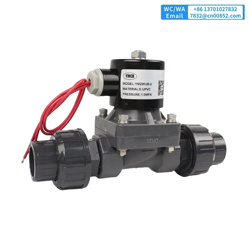 Solenoid Valve, UPVC, YM2WUB-U, AC220V, DC24V - detail 14