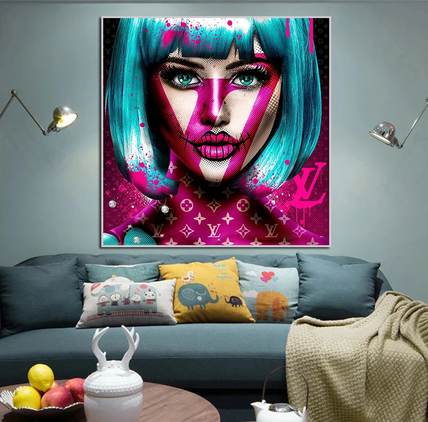 awesome comic photo wall art ideas