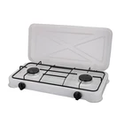 Wholesale Price Household Kitchen Durable Double Gas Stove Burner With Cover