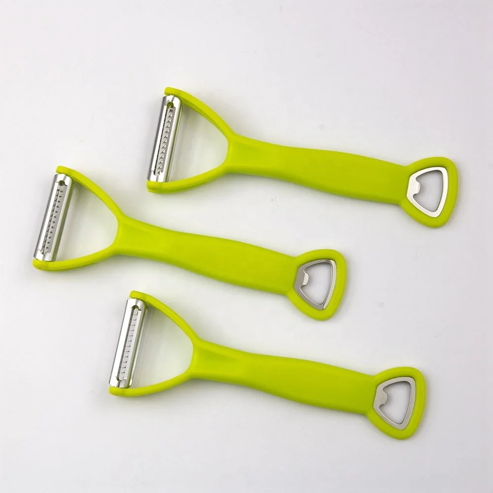 High Quality Stainless Steel 4 in 1 Y Shape Peeler Multifunction Carrot Potato Peeler And Bottle Opener