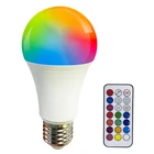Saving Light Led Bulb Led A19 E26 Hot Sale Energy Saving RGB Light Remote Control Dimmable LED Light Bulb