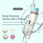 Care Beauty 5 In 1 Electric Body Face Skin Care Wash Brush Cleaner Set Kit Tool SPA Beauty Massager Device