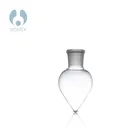 Pear Flasks Pear Shape With Standard Ground Socket 10ml 25ml 50ml 100ml 250ml 500ml 1000ml
