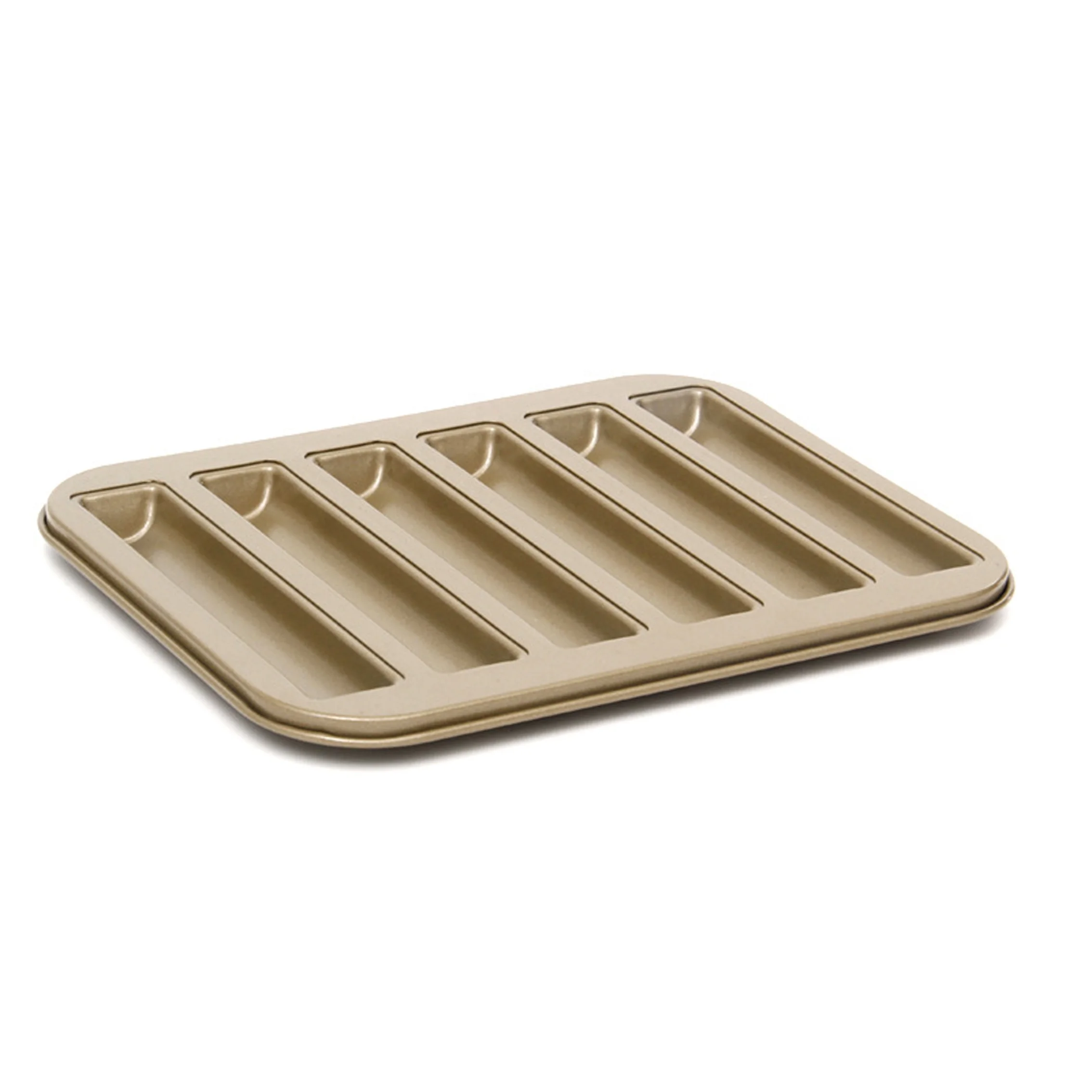 High Quality Bakeware Molds 6 Cups Non Stick Carbon Steel Cookie Baking Pan Cookie Baking Pan Kitchen Accessories Aluminum alloy cake molds