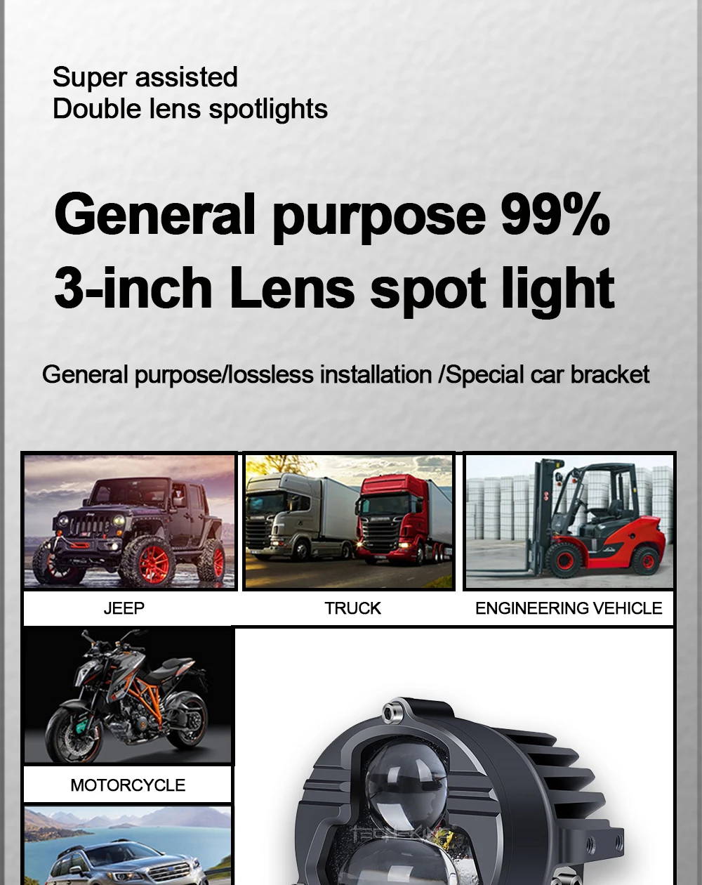 9-36V LED 3 inch 112W Spot Flood Beam White Yellow Driving Pods Fog Lights for Truck ATV Motorcycle Vehicle LED Auxiliary Light