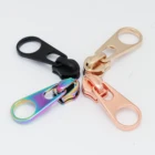 Zipper Custom Zipper Slider Hot Sales #5 Non Lock Nylon Zip Head Zipper Puller For Metal Zipper And Handbag