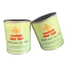 fireplace bowl /fire gel fuel with yellow flame 13oz