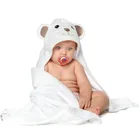 Towel Baby Bath Towels Custom Low MOQ Baby Hooded Bath Towel Organic Bamboo Baby Hooded Towel